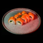 Рол с Лососем і Креветкою